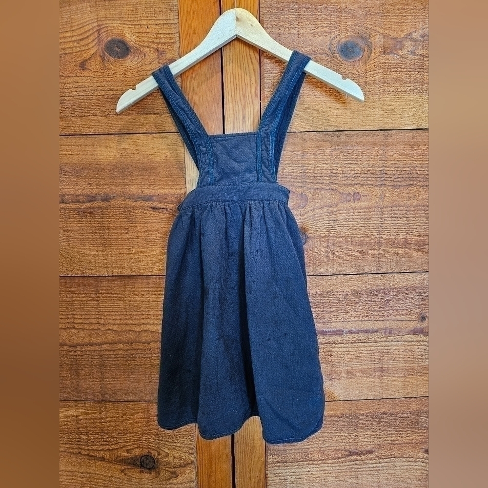 BBAMMA Black Pinefore Cottage Dress